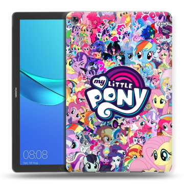 Силиконовый чехол на Huawei MediaPad M5 10.8 с принтом My little pony Дружба чудо Силиконовый чехол на Huawei MediaPad M5 10.8 с принтом My little pony Дружба чудо