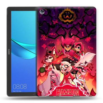 Силиконовый чехол на Huawei MediaPad M5 10.8 с принтом Hazbin Hotel Отель Хазбин Силиконовый чехол на Huawei MediaPad M5 10.8 с принтом Hazbin Hotel Отель Хазбин