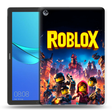Силиконовый чехол на Huawei MediaPad M5 10.8 с принтом Roblox Роблокс Силиконовый чехол на Huawei MediaPad M5 10.8 с принтом Roblox Роблокс