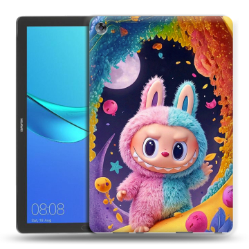 Силиконовый чехол на Huawei MediaPad M5 10.8 с принтом Labubu Лабубу Силиконовый чехол на Huawei MediaPad M5 10.8 с принтом Labubu Лабубу