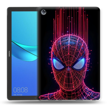 Силиконовый чехол на Huawei MediaPad M5 10.8 с принтом Spiderman Человек паук Силиконовый чехол на Huawei MediaPad M5 10.8 с принтом Spiderman Человек паук