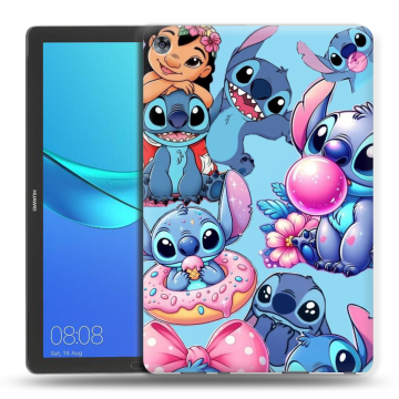 Силиконовый чехол на Huawei MediaPad M5 10.8 с принтом Лило и Стич