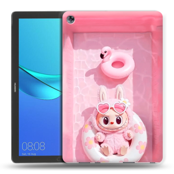 Силиконовый чехол на Huawei MediaPad M5 10.8 с принтом Labubu Лабубу Силиконовый чехол на Huawei MediaPad M5 10.8 с принтом Labubu Лабубу