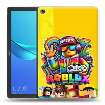 Силиконовый чехол на Huawei MediaPad M5 10.8 с принтом Roblox Роблокс Силиконовый чехол на Huawei MediaPad M5 10.8 с принтом Roblox Роблокс