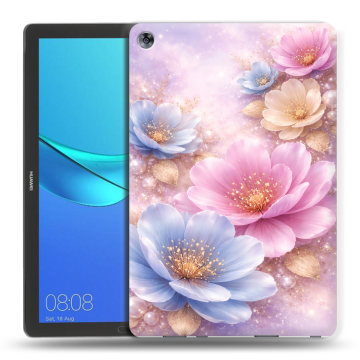 Силиконовый чехол на Huawei MediaPad M5 10.8 с принтом женский Силиконовый чехол на Huawei MediaPad M5 10.8 с принтом женский