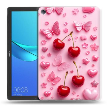 Силиконовый чехол на Huawei MediaPad M5 10.8 с принтом для девочек Силиконовый чехол на Huawei MediaPad M5 10.8 с принтом для девочек