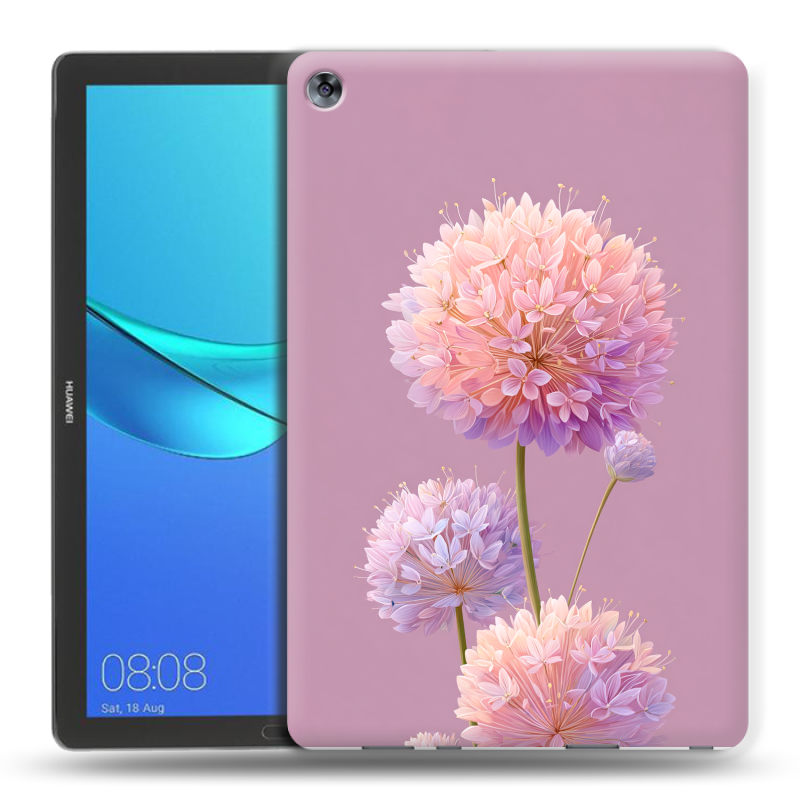 Силиконовый чехол на Huawei MediaPad M5 10.8 с принтом Цветы Силиконовый чехол на Huawei MediaPad M5 10.8 с принтом Цветы