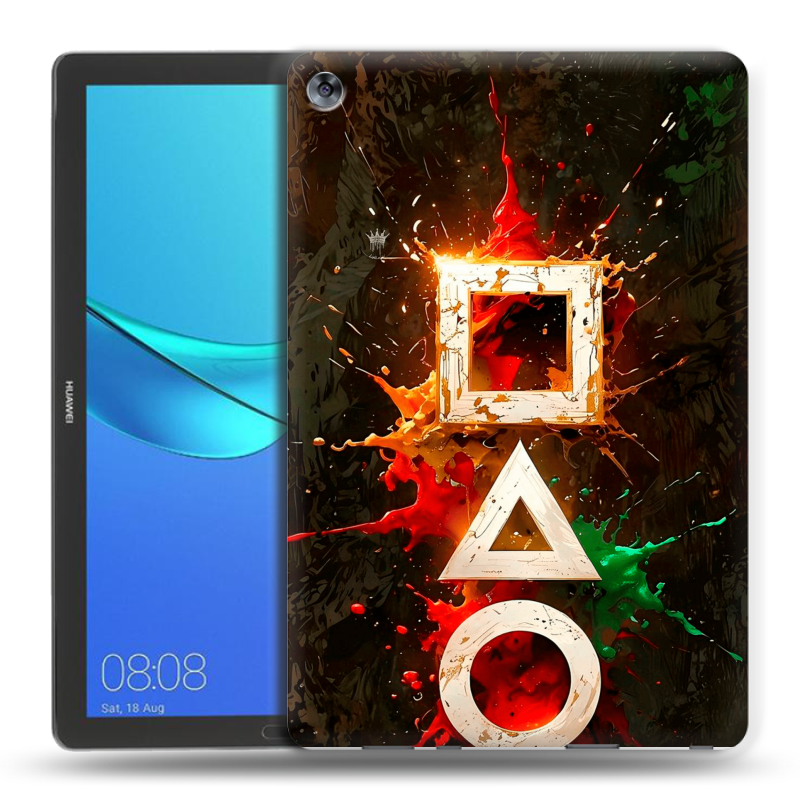 Силиконовый чехол на Huawei MediaPad M5 10.8 с принтом Squid Game Игра кальмара Силиконовый чехол на Huawei MediaPad M5 10.8 с принтом Squid Game Игра кальмара