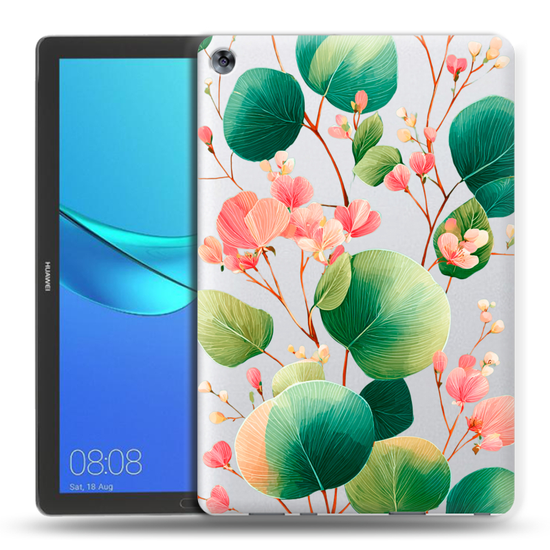 Силиконовый чехол на Huawei MediaPad M5 10.8 с принтом женский Силиконовый чехол на Huawei MediaPad M5 10.8 с принтом женский