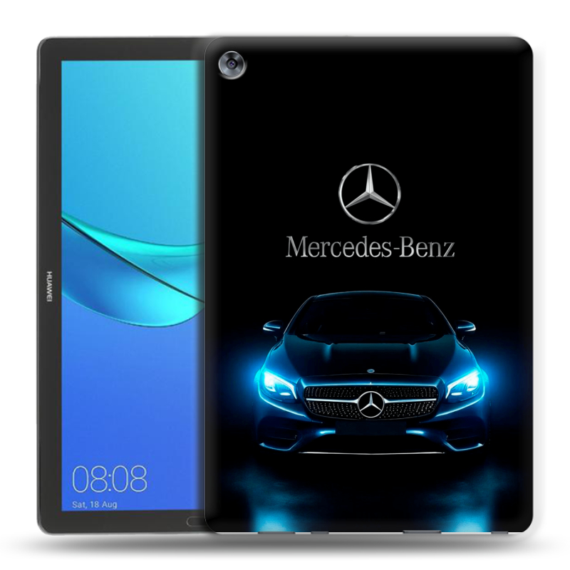 Силиконовый чехол на Huawei MediaPad M5 10.8 с принтом Mercedes Мерседес Силиконовый чехол на Huawei MediaPad M5 10.8 с принтом Mercedes Мерседес