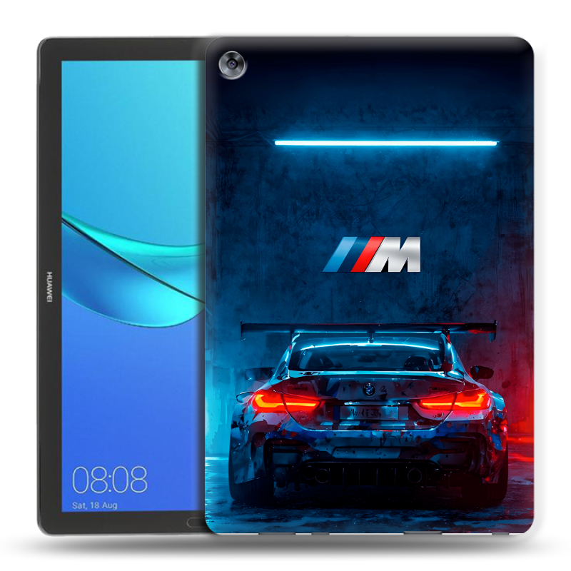 Силиконовый чехол на Huawei MediaPad M5 10.8 с принтом BMW БМВ Силиконовый чехол на Huawei MediaPad M5 10.8 с принтом BMW БМВ