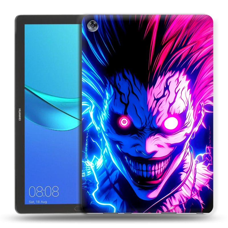 Силиконовый чехол на Huawei MediaPad M5 10.8 с принтом Death note Тетрадь смерти Силиконовый чехол на Huawei MediaPad M5 10.8 с принтом Death note Тетрадь смерти
