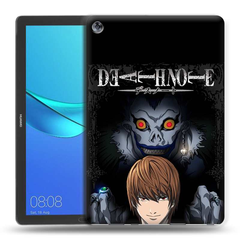 Силиконовый чехол на Huawei MediaPad M5 10.8 с принтом Death note Тетрадь смерти Силиконовый чехол на Huawei MediaPad M5 10.8 с принтом Death note Тетрадь смерти