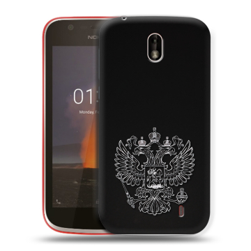 Пластиковый чехол на Nokia 1 с принтом Герб России Пластиковый чехол на Nokia 1 с принтом Герб России