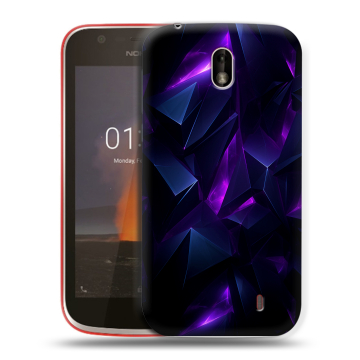 Пластиковый чехол на Nokia 1 с принтом Абстракиция Пластиковый чехол на Nokia 1 с принтом Абстракиция