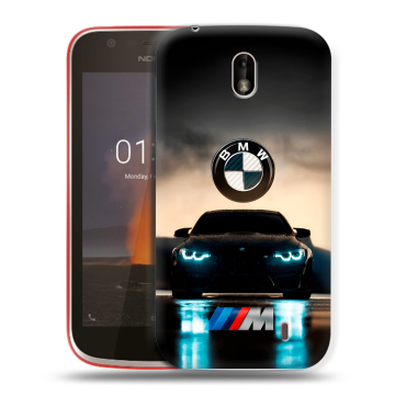 Пластиковый чехол на Nokia 1 с принтом БМВ BMW