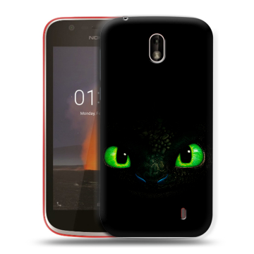 Пластиковый чехол на Nokia 1 с принтом Как приручить дракона Пластиковый чехол на Nokia 1 с принтом Как приручить дракона