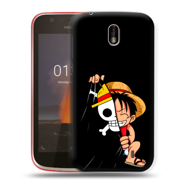 Пластиковый чехол на Nokia 1 с принтом One Piece Ван Пис