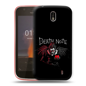 Пластиковый чехол на Nokia 1 с принтом Death note Тетрадь смерти Пластиковый чехол на Nokia 1 с принтом Death note Тетрадь смерти