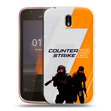 Пластиковый чехол на Nokia 1 с принтом Counter Strike Пластиковый чехол на Nokia 1 с принтом Counter Strike