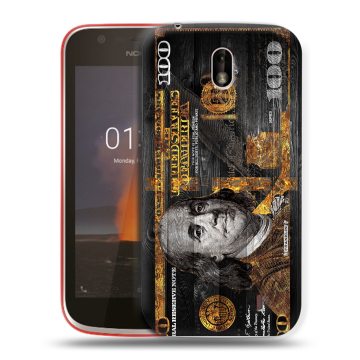 Пластиковый чехол на Nokia 1 с принтом Доллар деньги Пластиковый чехол на Nokia 1 с принтом Доллар деньги
