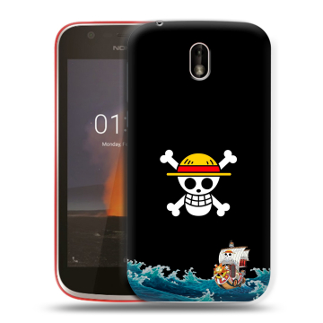 Пластиковый чехол на Nokia 1 с принтом One Piece Ван Пис Пластиковый чехол на Nokia 1 с принтом One Piece Ван Пис