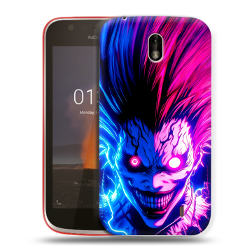 Пластиковый чехол на Nokia 1 с принтом Death note Тетрадь смерти