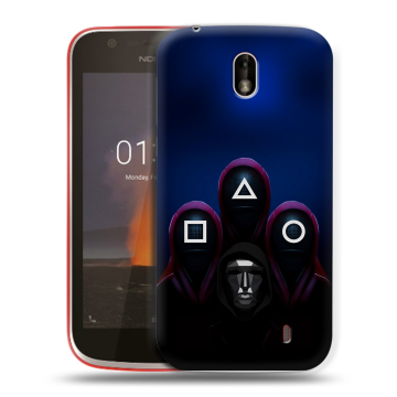 Пластиковый чехол на Nokia 1 с принтом Игра Кальмара