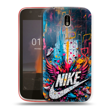 Пластиковый чехол на Nokia 1 с принтом Nike Найк Пластиковый чехол на Nokia 1 с принтом Nike Найк