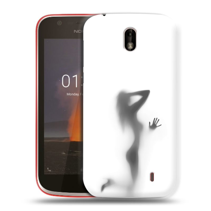 Пластиковый чехол на Nokia 1 с принтом Силуэт Пластиковый чехол на Nokia 1 с принтом Силуэт