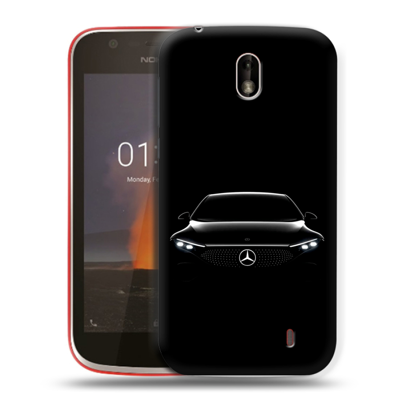 Пластиковый чехол на Nokia 1 с принтом Mercedes Мерседес Пластиковый чехол на Nokia 1 с принтом Mercedes Мерседес