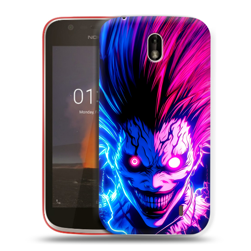 Пластиковый чехол на Nokia 1 с принтом Death note Тетрадь смерти Пластиковый чехол на Nokia 1 с принтом Death note Тетрадь смерти