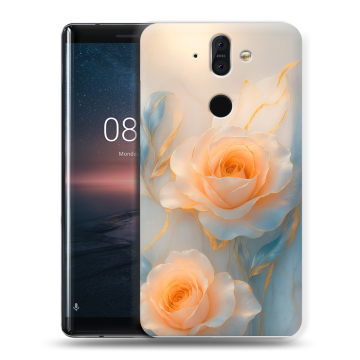 Силиконовый чехол на Nokia 8 Sirocco с принтом Женский Силиконовый чехол на Nokia 8 Sirocco с принтом Женский