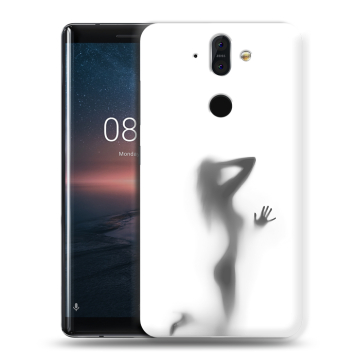 Силиконовый чехол на Nokia 8 Sirocco с принтом Силуэт Силиконовый чехол на Nokia 8 Sirocco с принтом Силуэт