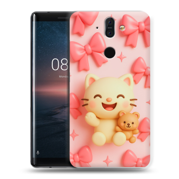Силиконовый чехол на Nokia 8 Sirocco с принтом для девочек Силиконовый чехол на Nokia 8 Sirocco с принтом для девочек