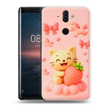 Силиконовый чехол на Nokia 8 Sirocco с принтом для девочек Силиконовый чехол на Nokia 8 Sirocco с принтом для девочек