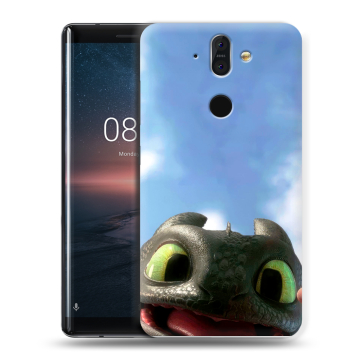 Силиконовый чехол на Nokia 8 Sirocco с принтом Как приручить дракона Силиконовый чехол на Nokia 8 Sirocco с принтом Как приручить дракона