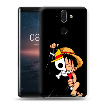 Силиконовый чехол на Nokia 8 Sirocco с принтом One Piece Ван Пис Силиконовый чехол на Nokia 8 Sirocco с принтом One Piece Ван Пис