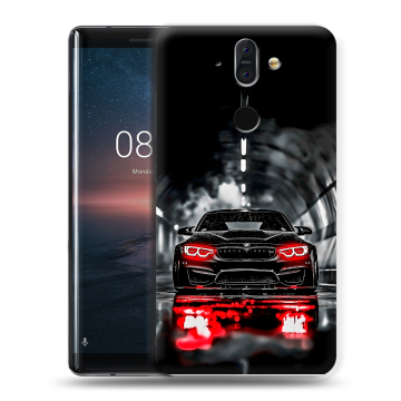 Силиконовый чехол на Nokia 8 Sirocco с принтом BMW БМВ Силиконовый чехол на Nokia 8 Sirocco с принтом BMW БМВ