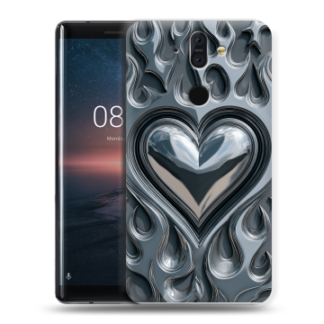 Силиконовый чехол на Nokia 8 Sirocco с принтом Y2K Силиконовый чехол на Nokia 8 Sirocco с принтом Y2K