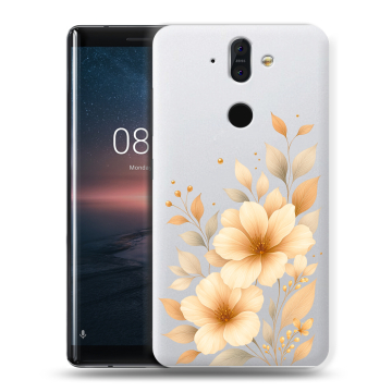 Силиконовый чехол на Nokia 8 Sirocco с принтом для девушки Силиконовый чехол на Nokia 8 Sirocco с принтом для девушки