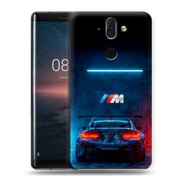 Силиконовый чехол на Nokia 8 Sirocco с принтом BMW БМВ Силиконовый чехол на Nokia 8 Sirocco с принтом BMW БМВ