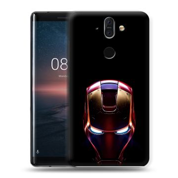 Силиконовый чехол на Nokia 8 Sirocco с принтом IronMan Железный человек Силиконовый чехол на Nokia 8 Sirocco с принтом IronMan Железный человек