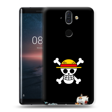 Силиконовый чехол на Nokia 8 Sirocco с принтом One Piece Ван Пис Силиконовый чехол на Nokia 8 Sirocco с принтом One Piece Ван Пис
