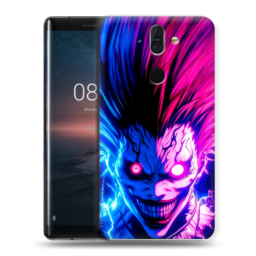 Силиконовый чехол на Nokia 8 Sirocco с принтом Death note Тетрадь смерти Силиконовый чехол на Nokia 8 Sirocco с принтом Death note Тетрадь смерти