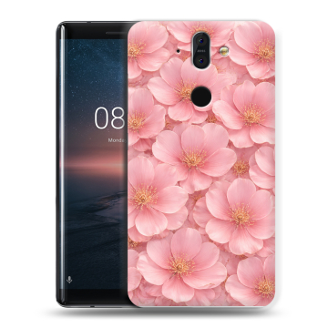 Силиконовый чехол на Nokia 8 Sirocco с принтом женский Силиконовый чехол на Nokia 8 Sirocco с принтом женский