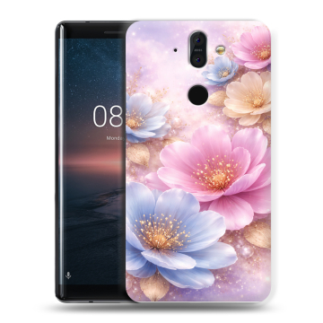 Силиконовый чехол на Nokia 8 Sirocco с принтом женский Силиконовый чехол на Nokia 8 Sirocco с принтом женский