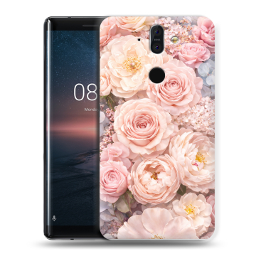 Силиконовый чехол на Nokia 8 Sirocco с принтом женский Силиконовый чехол на Nokia 8 Sirocco с принтом женский