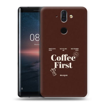 Силиконовый чехол на Nokia 8 Sirocco с принтом женский Силиконовый чехол на Nokia 8 Sirocco с принтом женский