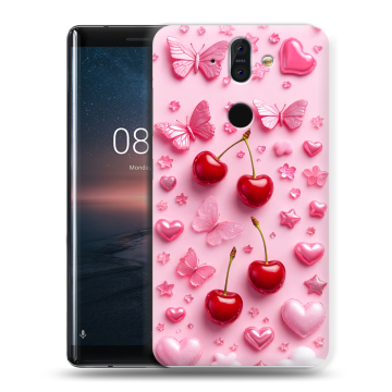 Силиконовый чехол на Nokia 8 Sirocco с принтом для девочек Силиконовый чехол на Nokia 8 Sirocco с принтом для девочек
